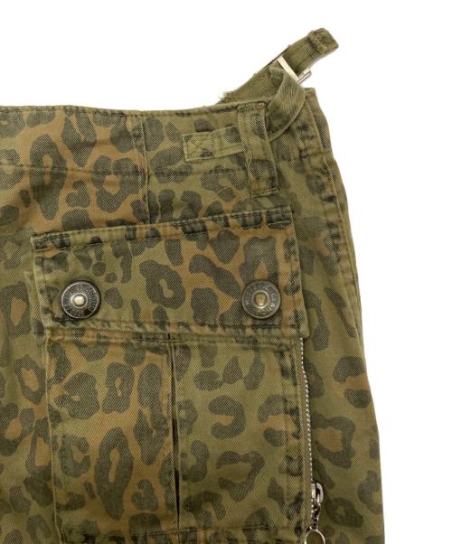 Hysteric Glamour（ヒステリックグラマー）Hysteric Glamour (ヒステリックグラマー) レオパードフレアカーゴパンツ オリーブ サイズ:Ⅿの古着・服飾アイテム