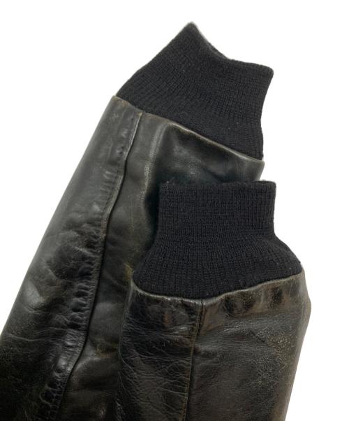Schott（ショット）Schott (ショット) G-1フライトジャケット ブラック サイズ:SIZE M (38)の古着・服飾アイテム