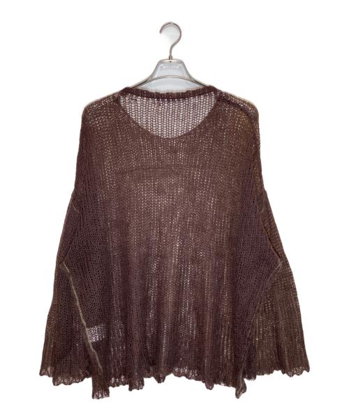 SandWaterr（サンドウォーター）SANDWATERR (サンドウォーター) RESEARCHED BOAT NECK SWEATER ブラウン サイズ:SIZE 2の古着・服飾アイテム