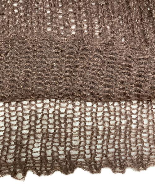 SandWaterr（サンドウォーター）SANDWATERR (サンドウォーター) RESEARCHED BOAT NECK SWEATER ブラウン サイズ:SIZE 2の古着・服飾アイテム