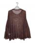 SANDWATERR (サンドウォーター) RESEARCHED BOAT NECK SWEATER ブラウン サイズ:SIZE 2：8000円