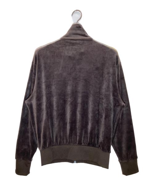 adidas Originals（アディダスオリジナル）adidas originals (アディダスオリジナル) FIREBIRD VELOUR TRACK TOP ブラウン サイズ:Sの古着・服飾アイテム