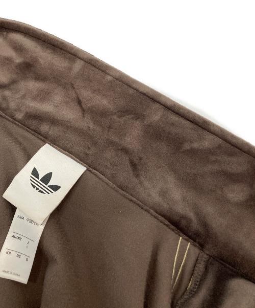 adidas Originals（アディダスオリジナル）adidas originals (アディダスオリジナル) FIREBIRD VELOUR TRACK TOP ブラウン サイズ:Sの古着・服飾アイテム