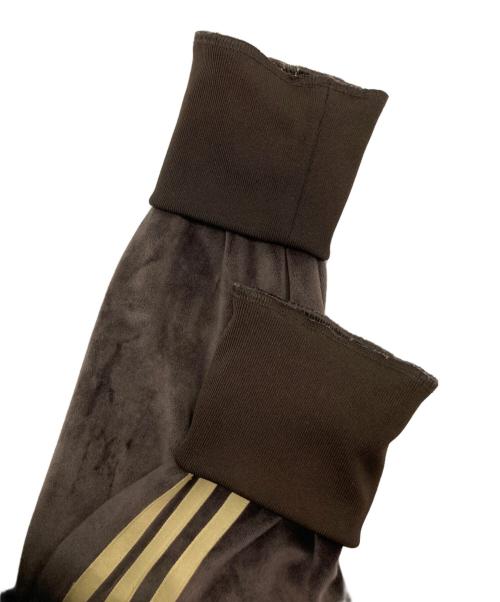adidas Originals（アディダスオリジナル）adidas originals (アディダスオリジナル) FIREBIRD VELOUR TRACK TOP ブラウン サイズ:Sの古着・服飾アイテム