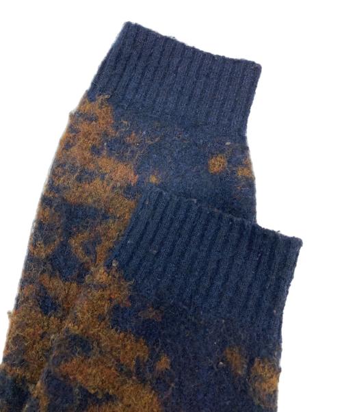 PENDLETON（ペンドルトン）PENDLETON (ペンドルトン) ニットカーディガン ネイビー×ブラウン サイズ:SIZE Mの古着・服飾アイテム