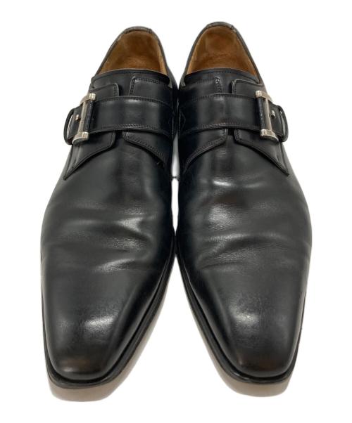 MAGNANNI（マグナーニ）MAGNANNI (マグナーニ) モンクストラップシューズ ブラック サイズ:SIZE 41の古着・服飾アイテム