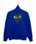 PLAY COMME des GARCONS (プレイコムデギャルソン) ハートワッペントラックジャケット ブルー サイズ:S：12000円