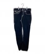 TRUE RELIGIONトゥルー レリジョン）の古着「RICKY Relaxed Straight」｜ブラック