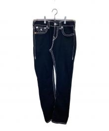 TRUE RELIGION（トゥルー レリジョン）の古着「RICKY Relaxed Straight」｜ブラック