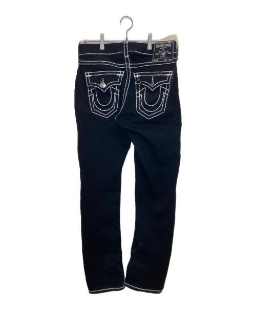 TRUE RELIGION（トゥルー レリジョン）TRUE RELIGION (トゥルー レリジョン) RICKY Relaxed Straight ブラック サイズ:SIZE 34の古着・服飾アイテム