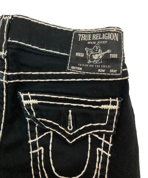 TRUE RELIGION（トゥルー レリジョン）TRUE RELIGION (トゥルー レリジョン) RICKY Relaxed Straight ブラック サイズ:SIZE 34の古着・服飾アイテム