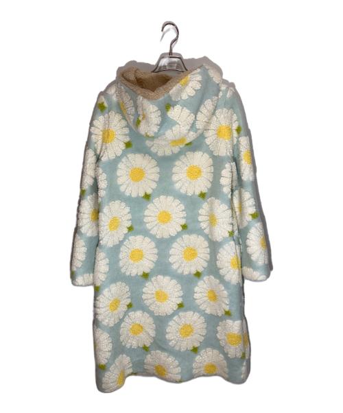 franche lippee（フランシュリッペ）franche lippee (フランシュリッペ) マーガレットフードコート ホワイト×ブルー サイズ:Ⅿの古着・服飾アイテム