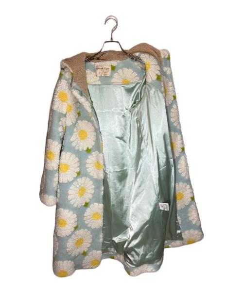 franche lippee（フランシュリッペ）franche lippee (フランシュリッペ) マーガレットフードコート ホワイト×ブルー サイズ:Ⅿの古着・服飾アイテム