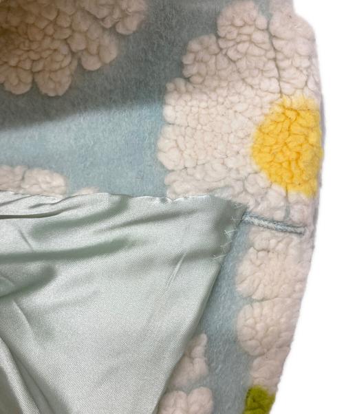 franche lippee（フランシュリッペ）franche lippee (フランシュリッペ) マーガレットフードコート ホワイト×ブルー サイズ:Ⅿの古着・服飾アイテム