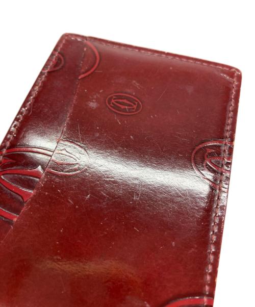 Cartier（カルティエ）Cartier (カルティエ) ハッピーバースデーカードケース ボルドー サイズ:-の古着・服飾アイテム