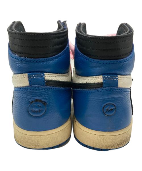 NIKE（ナイキ）NIKE (ナイキ) FRAGMENTS (フラグメント) Travis Scott (トラヴィススコット) AIR JORDAN 1 RETRO HIGH OG SP ブルー×ホワイト サイズ:SIZE 28cmの古着・服飾アイテム