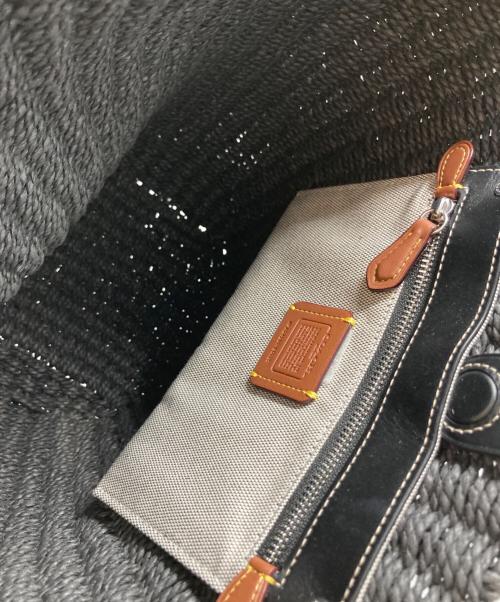COACH（コーチ）COACH (コーチ) ストロートートバッグ ブラック サイズ:-の古着・服飾アイテム