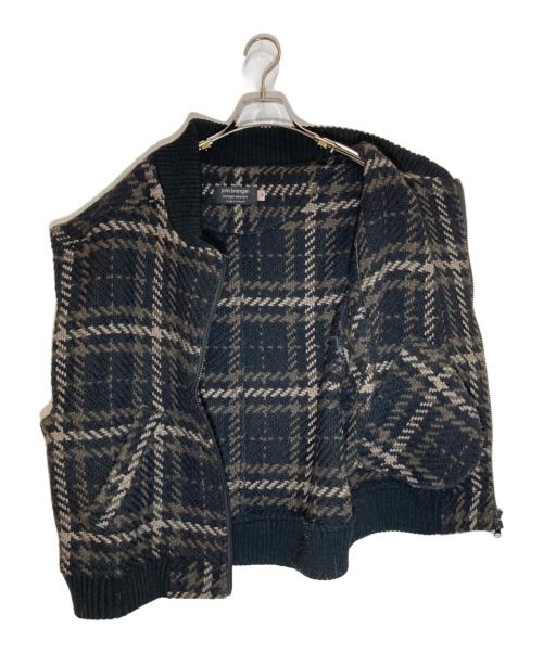 john branigan（ジョンブラニガン）John Branigan (ジョンブラニガン) チェックベスト ブラック サイズ:SIZE Mの古着・服飾アイテム