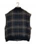 John Branigan (ジョンブラニガン) チェックベスト ブラック サイズ:SIZE M：8000円