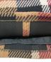 中古・古着 BLUE LABEL CRESTBRIDGE (ブルーレーベルクレストブリッジ) クレストブリッジチェック ロービングツイードジャンパードレス ボルドー×ブラウン サイズ:SIZE M (38)：7000円