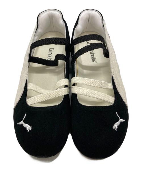 PUMA（プーマ）PUMA (プーマ) WMNS SPEEDCAT BALLET SD ブラック サイズ:SIZE 24cmの古着・服飾アイテム