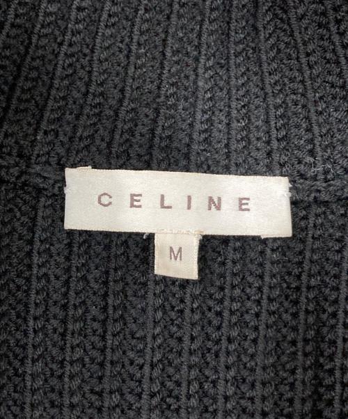 CELINE（セリーヌ）CELINE (セリーヌ) マカダムジップドライバーズニット ブラック サイズ:SIZE Mの古着・服飾アイテム