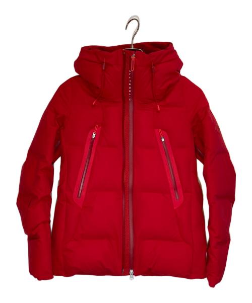 DECENT ALLTERRAIN（デサントオルテライン）DECENT ALLTERRAIN (デサントオルテライン) MIZUSAWA DOWN JACKET MOUNTAINEER レッド サイズ:SIZE JP Mの古着・服飾アイテム