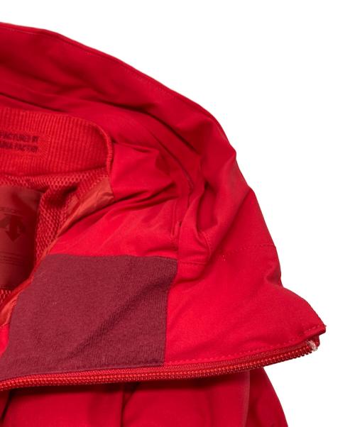 DECENT ALLTERRAIN（デサントオルテライン）DECENT ALLTERRAIN (デサントオルテライン) MIZUSAWA DOWN JACKET MOUNTAINEER レッド サイズ:SIZE JP Mの古着・服飾アイテム