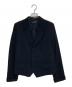 tricot COMME des GARCONS（トリココムデギャルソン）の古着「3ボタンウールテーラードジャケット」｜ブラック