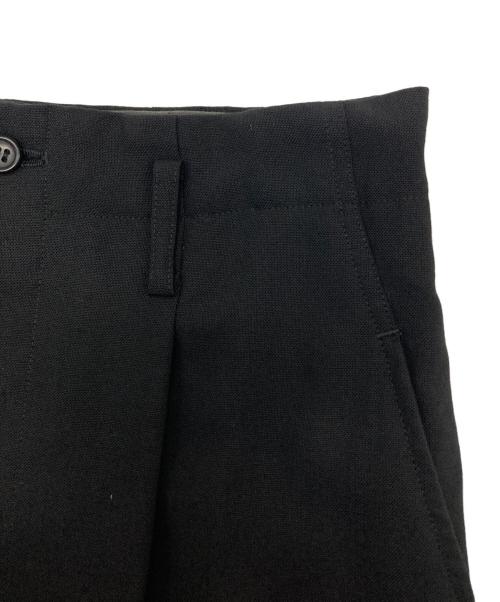 tricot COMME des GARCONS（トリココムデギャルソン）tricot COMME des GARCONS (トリココムデギャルソン) ウールタックハーフパンツ ブラック サイズ:Ⅿの古着・服飾アイテム