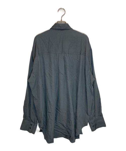 anuke（アンヌーク）anuke (アンヌーク) Stitch Over Shirts グレー サイズ:SIZE Freeの古着・服飾アイテム
