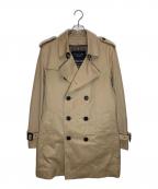 BURBERRY BLACK LABELバーバリーブラックレーベル）の古着「裏地ノバチェックライナー付きトレンチコート」｜ベージュ