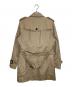BURBERRY BLACK LABEL (バーバリーブラックレーベル) 裏地ノバチェックライナー付きトレンチコート ベージュ サイズ:L：15000円