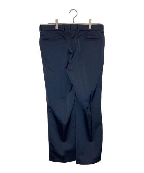 ARMANI COLLEZIONI（アルマーニ コレツィオーニ）ARMANI COLLEZIONI (アルマーニ コレツィオーニ) サテンスラックス ネイビー サイズ:SIZE 50/Lの古着・服飾アイテム