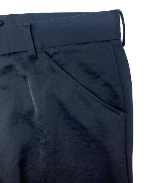 ARMANI COLLEZIONI（アルマーニ コレツィオーニ）ARMANI COLLEZIONI (アルマーニ コレツィオーニ) サテンスラックス ネイビー サイズ:SIZE 50/Lの古着・服飾アイテム