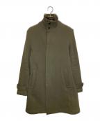 Junhashimotoジュンハシモト）の古着「STAND COLLAR COAT」｜オリーブ