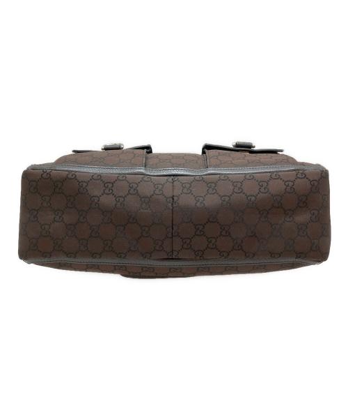 GUCCI（グッチ）GUCCI (グッチ) アビー ラインGG柄 トートバッグ ブラウン サイズ:-の古着・服飾アイテム