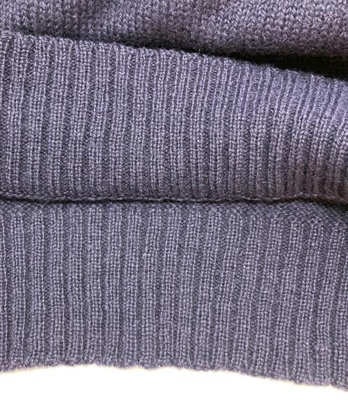 POLO RALPH LAUREN（ポロ・ラルフローレン）POLO RALPH LAUREN (ポロ・ラルフローレン) ウールクルーネックニット ネイビー サイズ:Lの古着・服飾アイテム