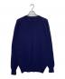 POLO RALPH LAUREN (ポロ・ラルフローレン) ウールクルーネックニット ネイビー サイズ:L：7000円