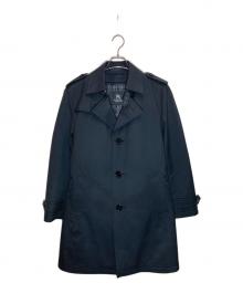 BURBERRY BLACK LABEL（バーバリーブラックレーベル）の古着「チェックライナー付きトレンチコート」｜ブラック