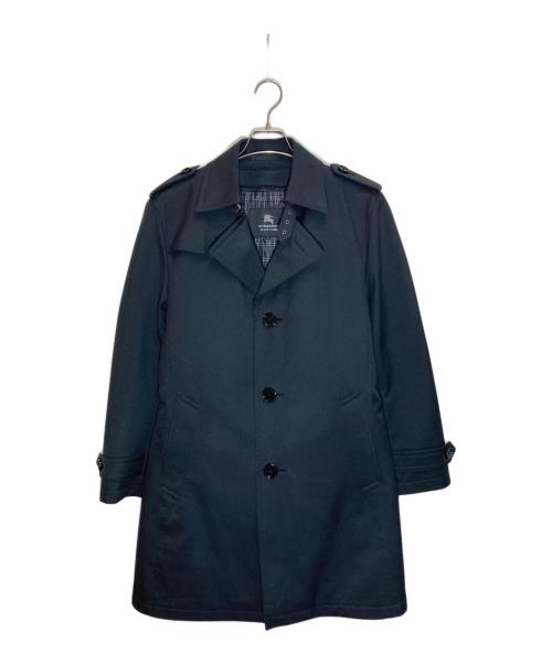 BURBERRY BLACK LABEL（バーバリーブラックレーベル）BURBERRY BLACK LABEL (バーバリーブラックレーベル) チェックライナー付きトレンチコート ブラック サイズ:Lの古着・服飾アイテム
