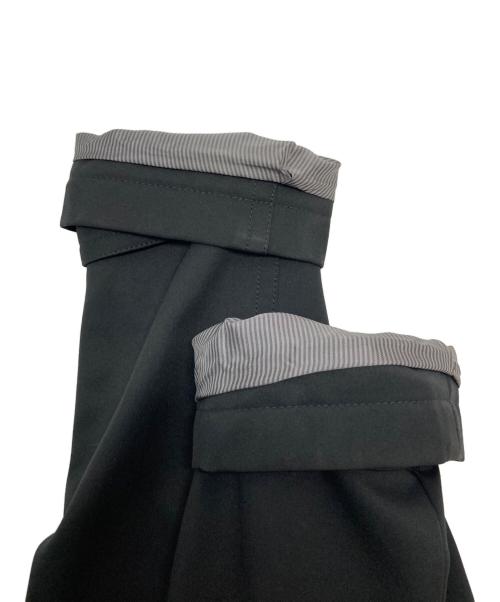 BURBERRY BLACK LABEL（バーバリーブラックレーベル）BURBERRY BLACK LABEL (バーバリーブラックレーベル) チェックライナー付きトレンチコート ブラック サイズ:Lの古着・服飾アイテム