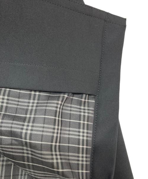 BURBERRY BLACK LABEL（バーバリーブラックレーベル）BURBERRY BLACK LABEL (バーバリーブラックレーベル) チェックライナー付きトレンチコート ブラック サイズ:Lの古着・服飾アイテム