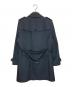BURBERRY BLACK LABEL (バーバリーブラックレーベル) チェックライナー付きトレンチコート ブラック サイズ:L：10000円