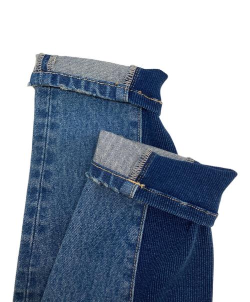glamb（グラム）glamb (グラム) Unplugged Poly Denim インディゴ サイズ:Lの古着・服飾アイテム