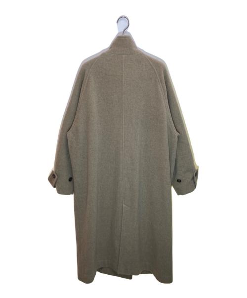 RAY BEAMS（レイ ビームス）RAY BEAMS (レイ ビームス) スタンドカラーダブルコート ベージュ サイズ:SIZE 0の古着・服飾アイテム