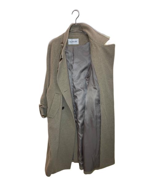 RAY BEAMS（レイ ビームス）RAY BEAMS (レイ ビームス) スタンドカラーダブルコート ベージュ サイズ:SIZE 0の古着・服飾アイテム