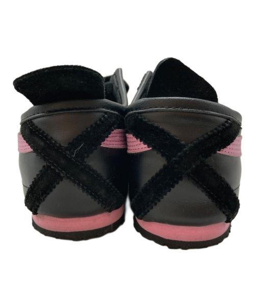 Onitsuka Tiger（オニツカタイガー）Onitsuka Tiger (オニツカタイガー) Patou (パトゥ) MEXICO'66 ブラック×ピンク サイズ:SIZE 23.5cmの古着・服飾アイテム