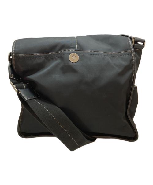 COACH（コーチ）COACH (コーチ) ナイロンレザーショルダーバッグ ブラック サイズ:-の古着・服飾アイテム