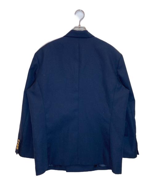 CLANE（クラネ）CLANE (クラネ) OVER SHOULDER GOLD BUTTON BLAZER ネイビー サイズ:1の古着・服飾アイテム